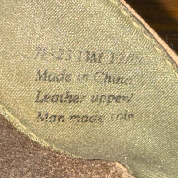 Clarks BROWN GENUINE LEATHER THONGS FLIP FLOP MEN'S SANDALS Sz 13M - Picture 7 of 7